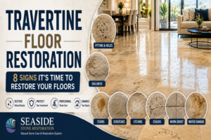 Travertine floor restoration: 8 signs it’s time to restore your floors