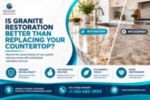 Is granite restoration better than replacing your countertop?